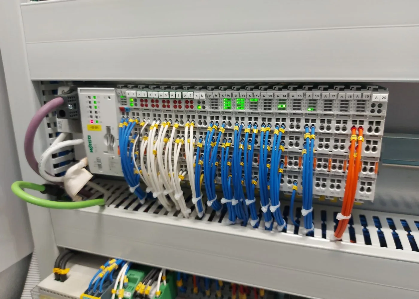 Industrial fieldbus and I/O network module